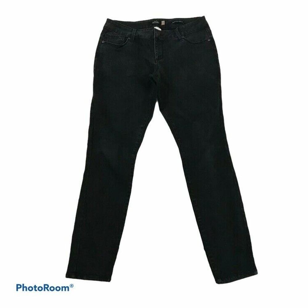 PNK People Need Kindness Women's Jeans Black Skinny 4 Way Stretch Size 13